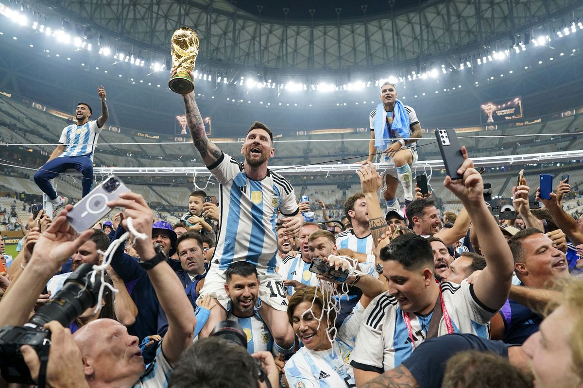 L’Argentine avec le championnat du monde.  Cela peut aider une économie déprimée