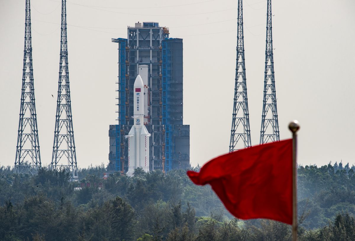 Une fusée spatiale chinoise s’est écrasée sur Terre.  Cela a causé beaucoup de problèmes