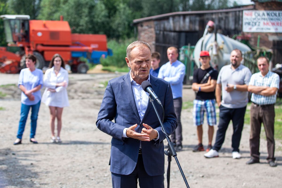 Vyvlastnění podle CPK.  Tusk se rozhodl