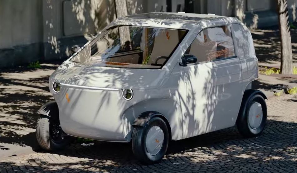 Introducing Luvly O: The Dirt Cheap, Two-Seater Electric Car