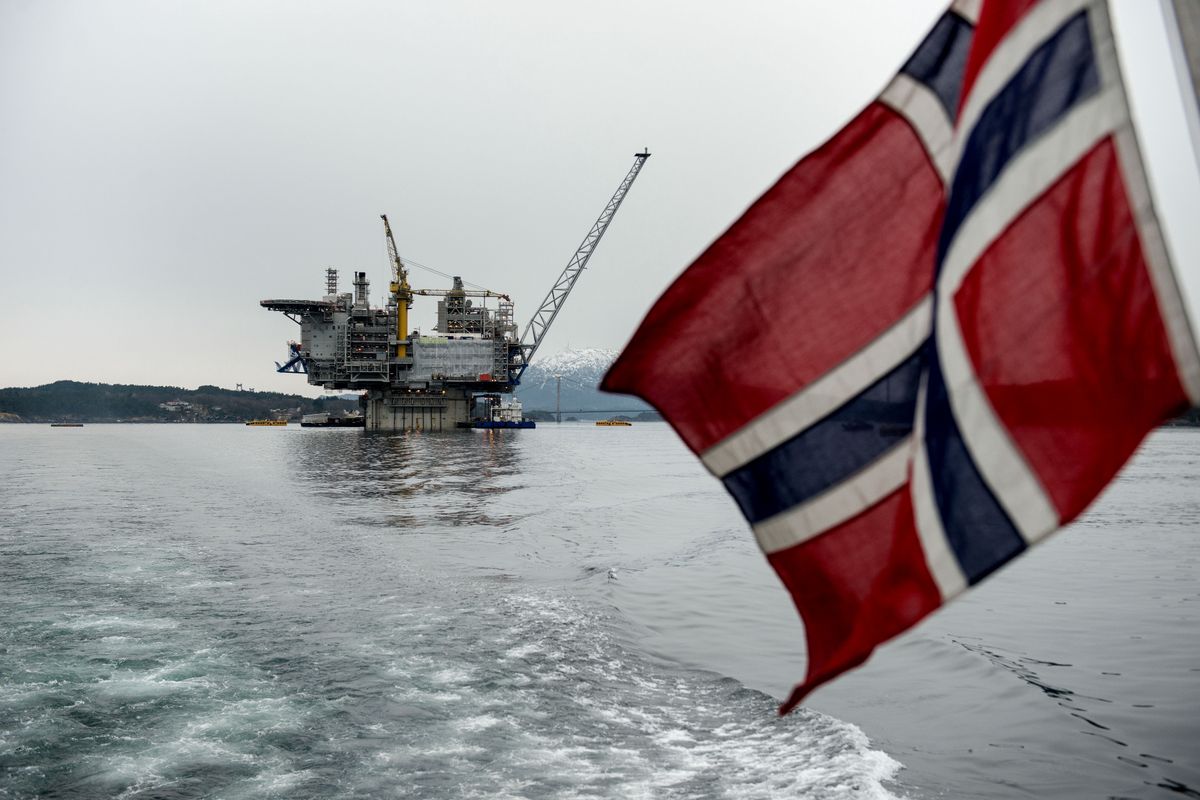 Norge har problemer med energiproduksjon.  Leveranser til Europa ble satt i tvil