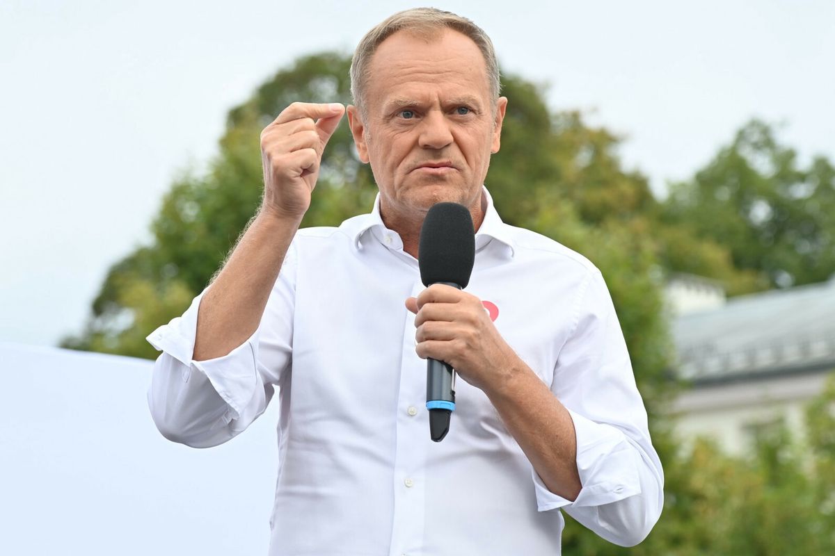 Donald Tusk en KPO.  «Hago una promesa»