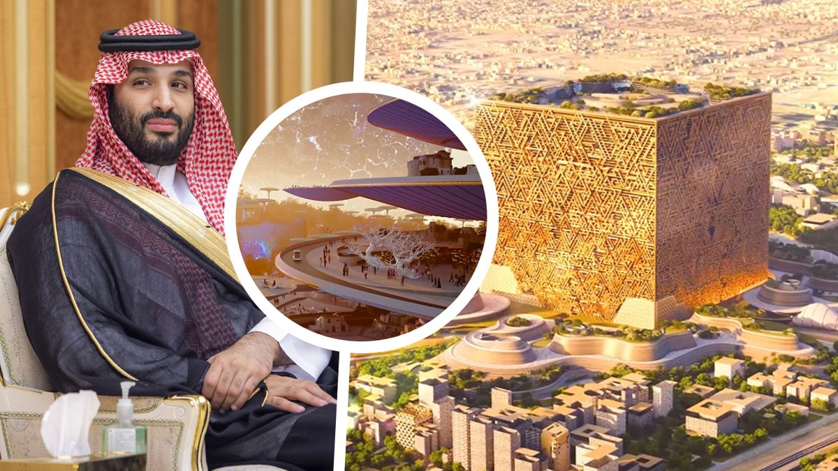New Square – un nou proiect în Arabia Saudită.  Se presupune că Riad este unul dintre cele mai bogate orașe din lume