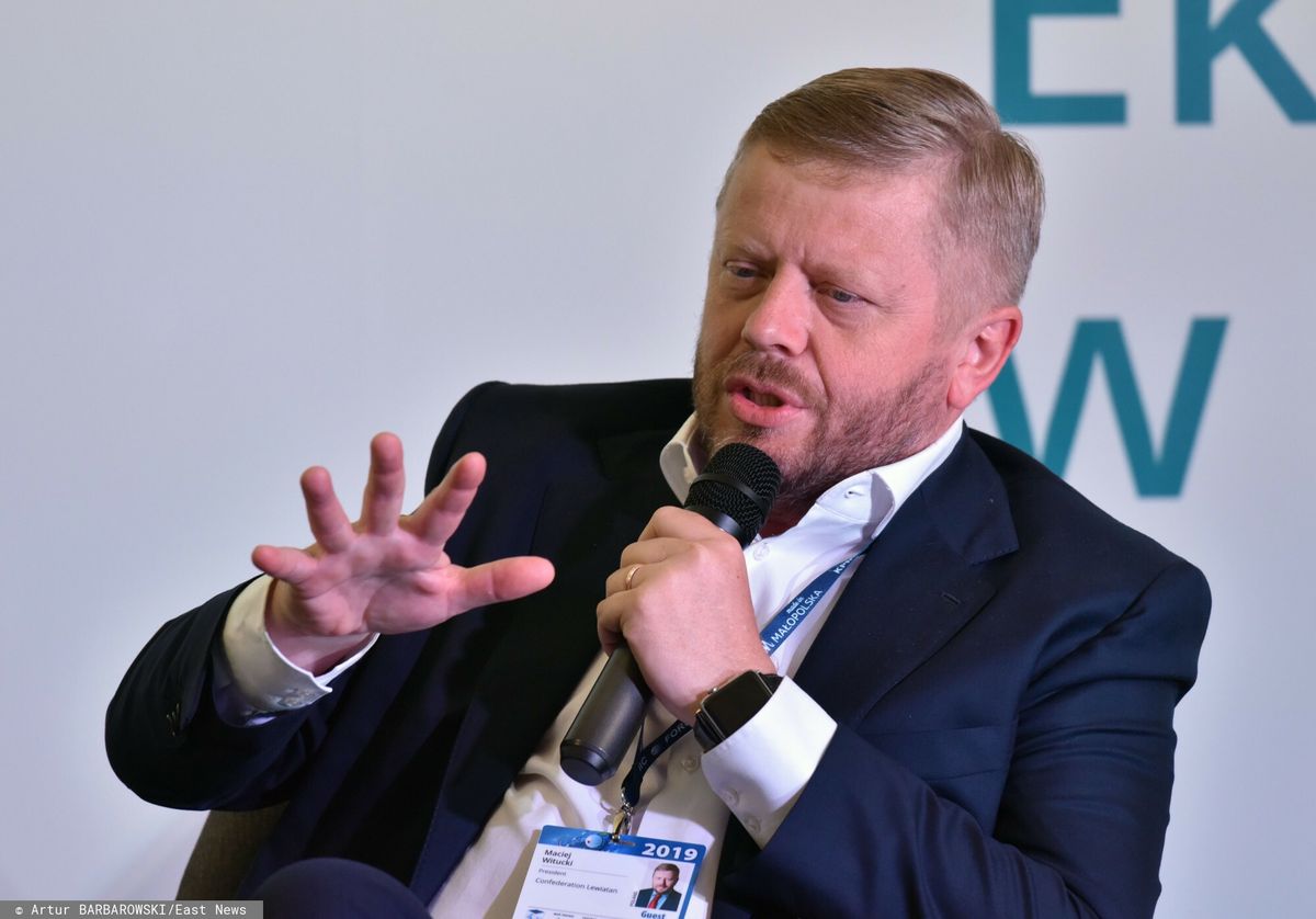 Maciej Witucki prohlašuje svou nevinu.  Prezident Konfederace Lewiatan komentoval jeho zadržení CBA a CBŚP