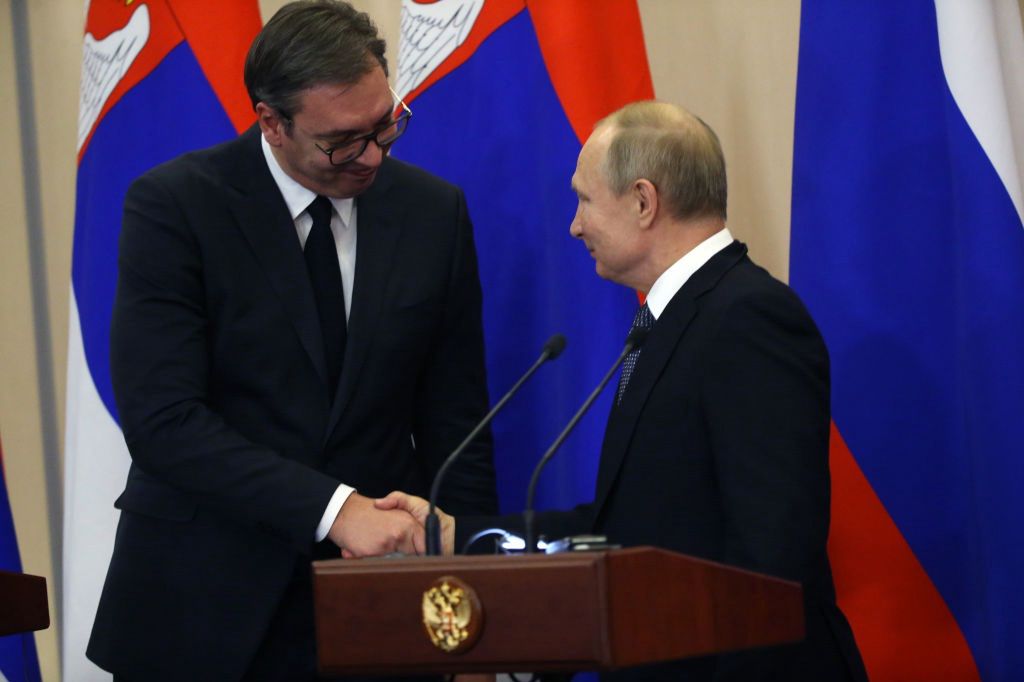 Сербия путин