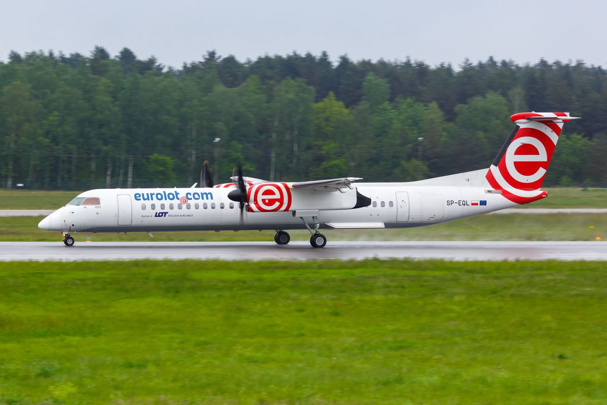 Bombardier Q400 LOT desaparecido de la flota de Polish Airlines.  El último viaje es el 1 de enero de 2023