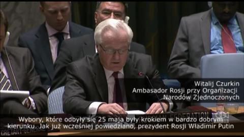 Posiedzenie Rady Bezpieczeństwa poświęcone ostatnim wydarzeniom na Ukrainie