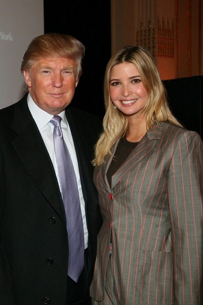 Donald Trump z córką Ivanką Trump