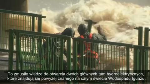 Rekordowy poziom wód w Foz du Iguacu
