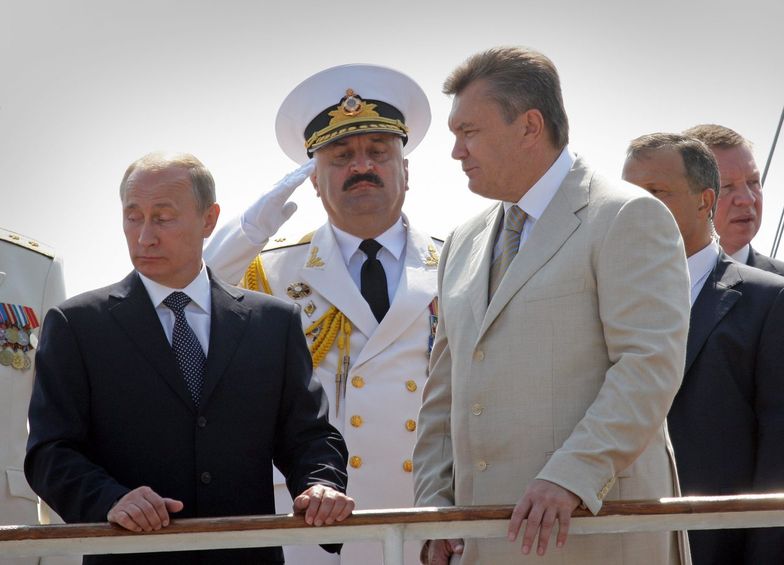 Wiktor Janukowycz na spotkaniu z Władimirem Putinem</br>zdjęcie archiwalne
