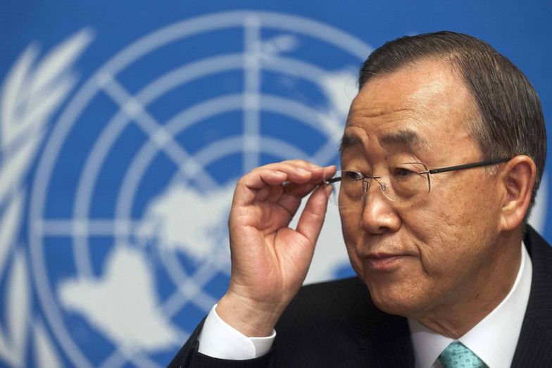Sekretarz generalny ONZ Ban Ki Mun