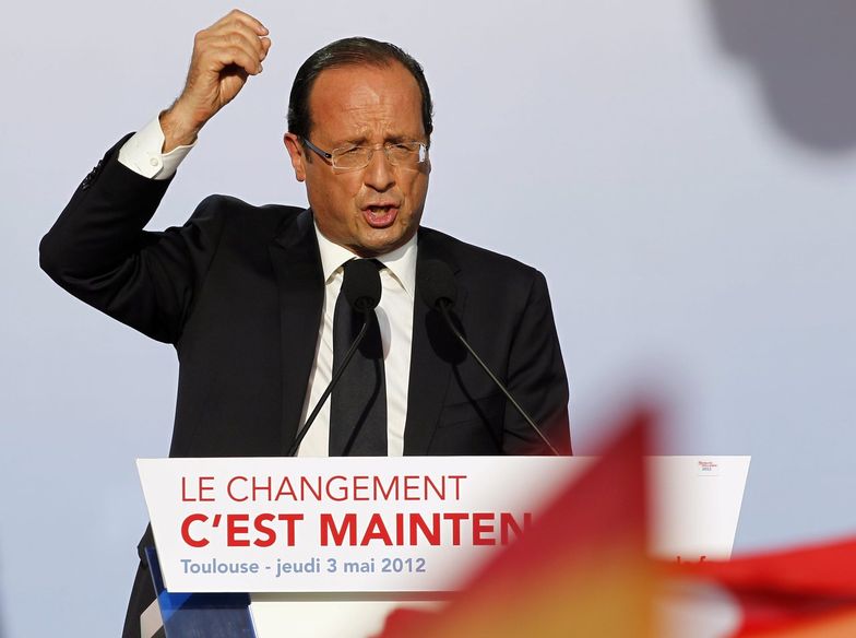 Francja: Topnieje przewaga Hollande'a nad Sarkozym