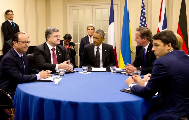 Spotkanie prezydenta Ukrainy z <br> przywódcami USA, Wielkiej Brytanii, Francji, Niemiec i Włoch
