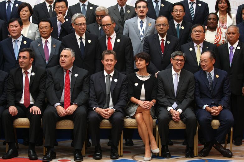 Uczestnicy szczytu G20 w Ankarze.
