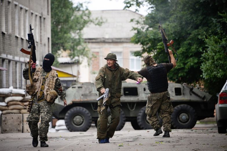 Separatyści na wschodzie Ukrainy