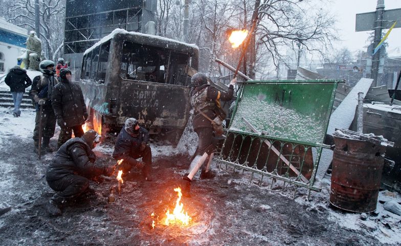 Protesty na Ukrainie. Strzały, porwania i ograniczanie praw