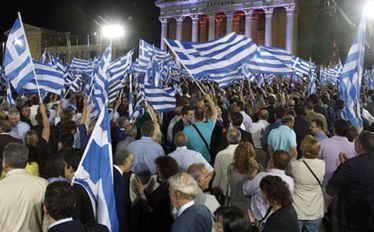 Kryzys w Grecji orężem w walce wyborczej