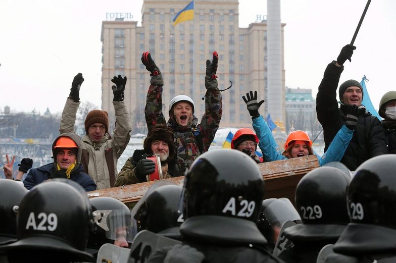 Protesty na Ukrainie. Janukowycz chce do Unii Europejskiej