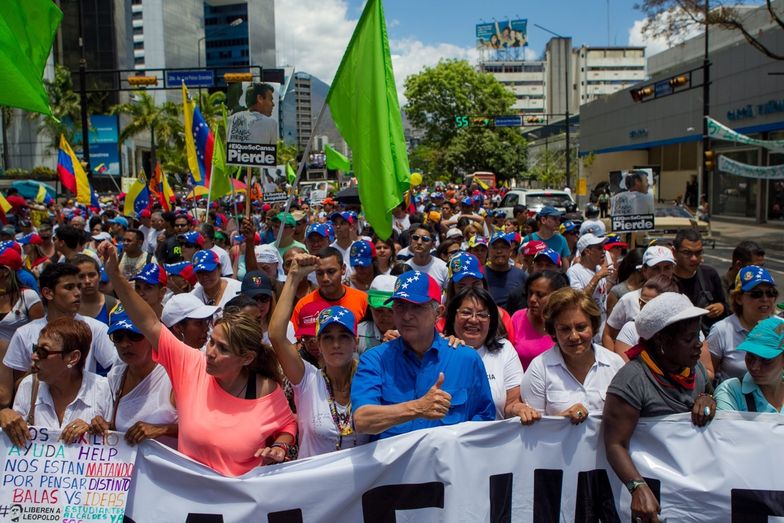 W Wenezueli nie słabną protesty wymierzone przeciwko władzy