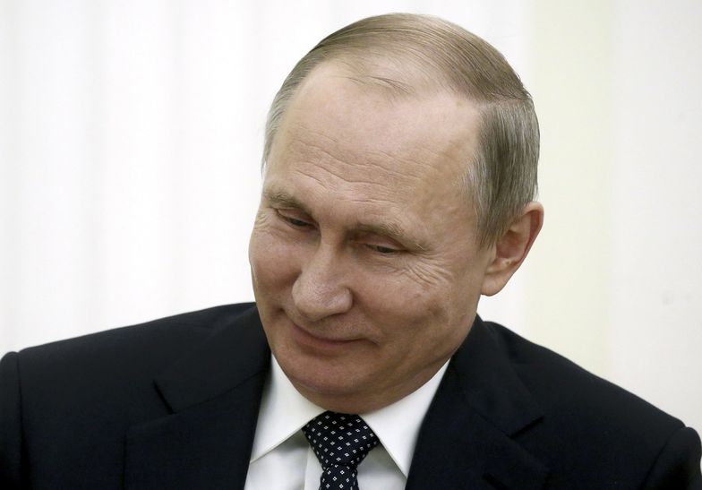 Prezydent Rosji nie mógł powstrzymać śmiechu