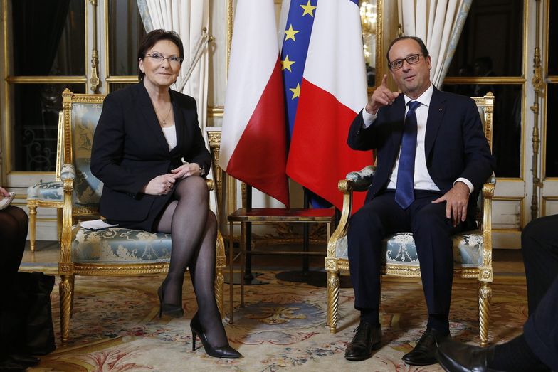 Ewa Kopacz rozmawiała o pakiecie klimatycznym z prezydentem Francji. <br>