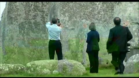 Po szczycie NATO Obama odwiedza Stonehenge