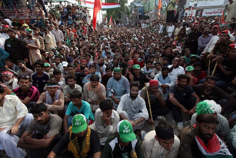 Protesty w Pakistanie. Tysiące demonstrantów domagało się dymisji premiera