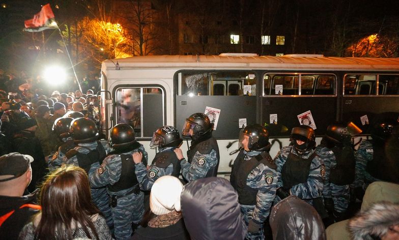 Protesty na Ukrainie. Kolejne ataki na uczestników Forum Euromajdanów