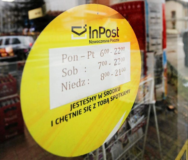Punkty odbioru przesyłek InPost znajdowały się m.in. w sklepach monopolowych
