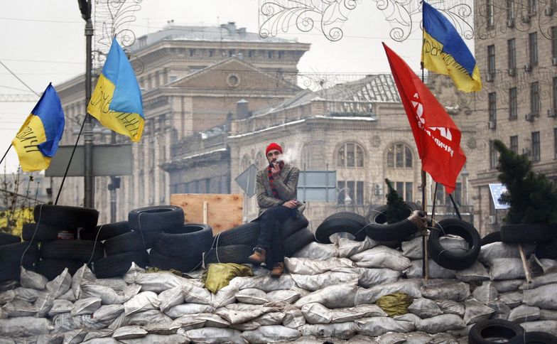 Opozycja na Ukrainie. Zablokowali mównicę w parlamencie