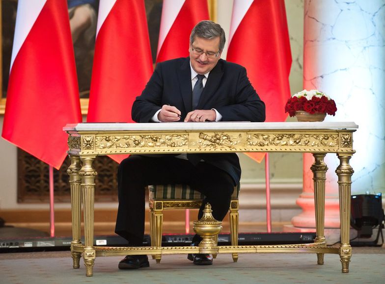 Prezydent Bronisław Komorowski podpisał nowelizację Kodeksu karnego