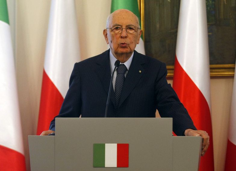 Giorgio Napolitano ustępuje z powodu zaawansowanego wieku