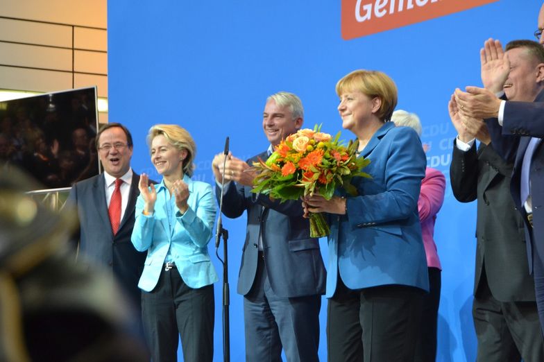 Angela Merkel po zwycięskich wyborach