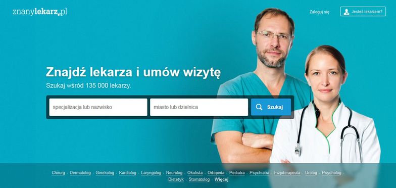 20 mln dol. dla właściciela serwisu ZnanyLekarz.pl. Tworzą największy na świecie serwis do zamawiania wizyt lekarzy