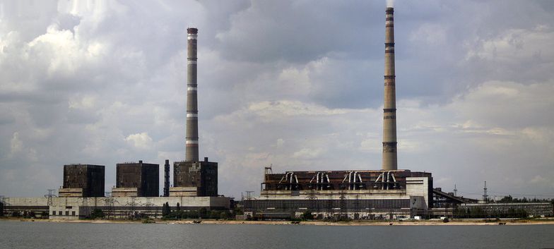 Elektrownia na Ukrainie  Vuhlehirska.