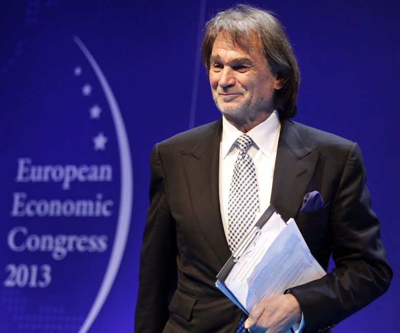 Jan Kluczyk podczas debaty "Go global! Świat, Europa, Afryka" w 2013 roku.