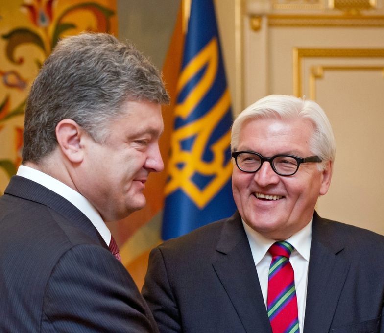 Plan pokojowy dla Ukrainy. Petro Poroszenko rozmawiał z szefem MSZ Niemiec