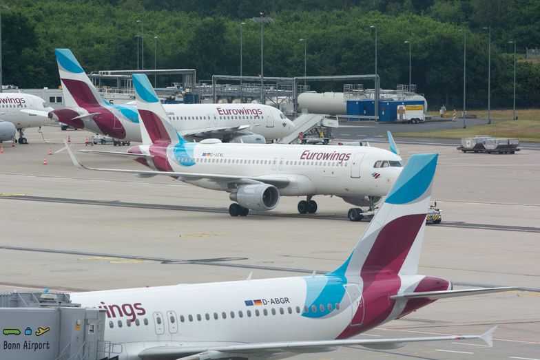 Strajk niemieckich pilotów. Problem z nawet co drugim lotem w ramach Eurowings Germany