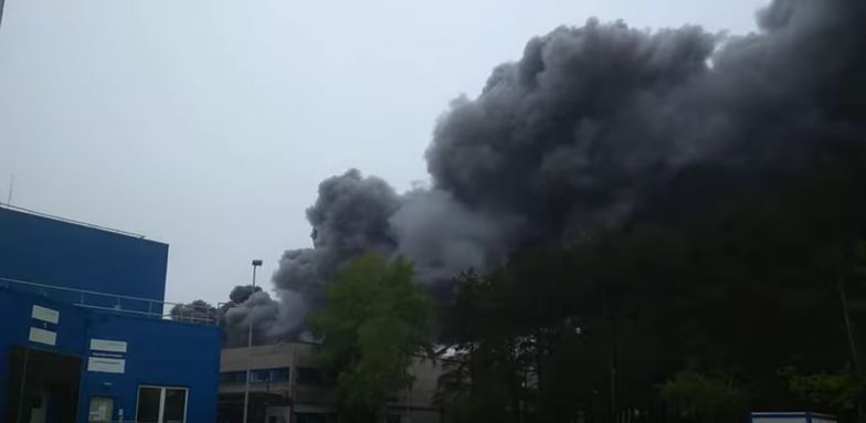 Pożar w Bełchatowie. PGE zabrała głos. Wiadomo, co z dostawami prądu