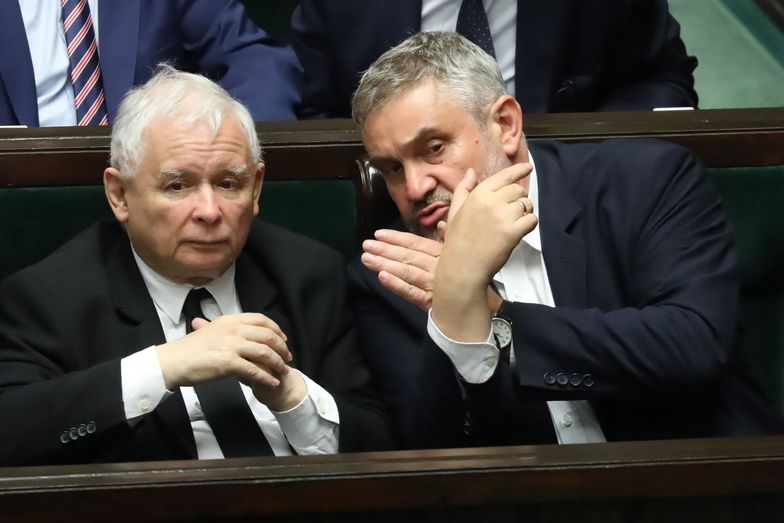 Zawieszony w prawach członka partii został m.in. minister rolnictwa Jan Krzysztof Ardanowski (po prawej).