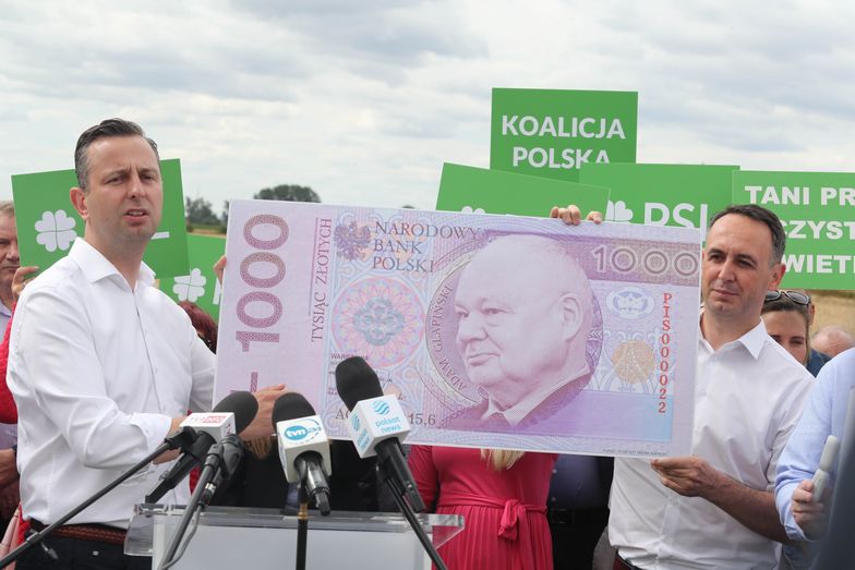 PSL: Glapiński to król inflacji. Trzeba wprowadzić nowy banknot 1000 zł z jego wizerunkiem