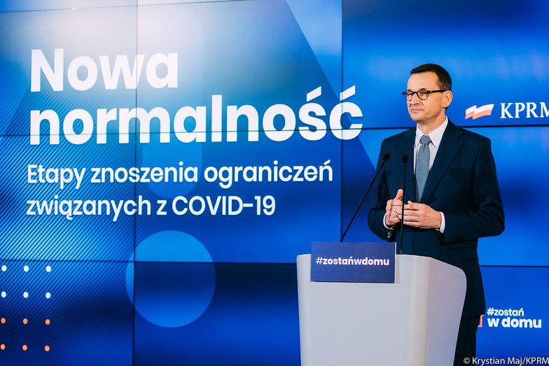 Premier Mateusz Morawiecki przedstawił szczegóły drugiego etapu odmrażania gospodarki.