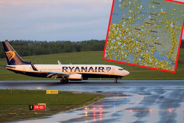 Porwany samolot Ryanaira. Maszyny będą najpewniej omijać Białoruś przez długie lata