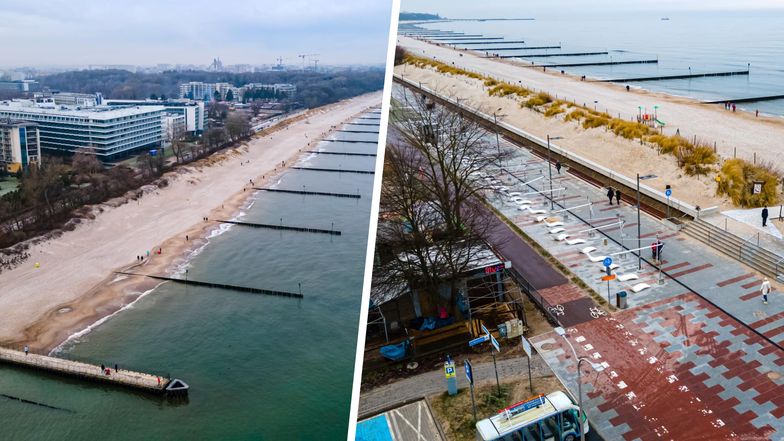 Najdłuższa promenada morska w Polsce już otwarta. Pochłonęła kilkadziesiąt milionów
