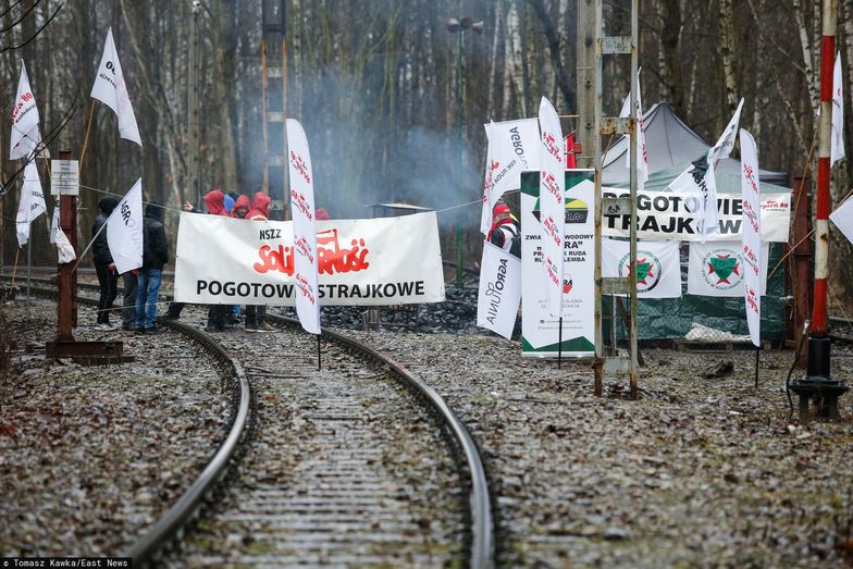 Pensje górników powodem strajku. Domagają się podwyżek do ponad 8 tys. zł