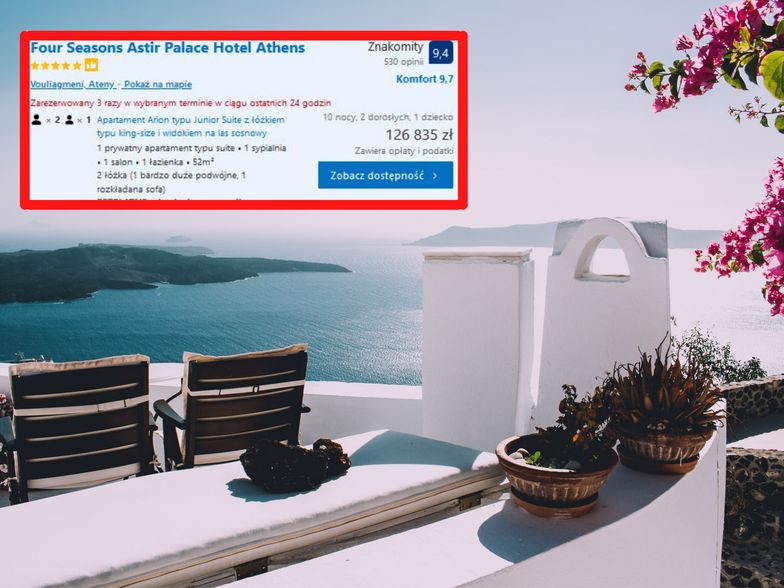 Grecki urlop za ponad 120 tys. zł. Hotele tłumaczą, skąd tak zawrotne ceny