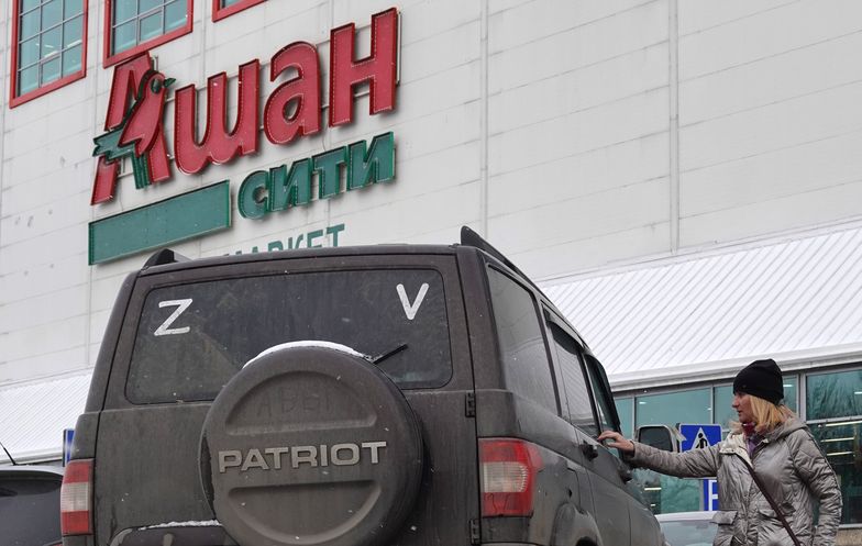 Auchan wciąż robi interesy w Rosji. Ukraiński dyplomata nie szczędzi gorzkich słów