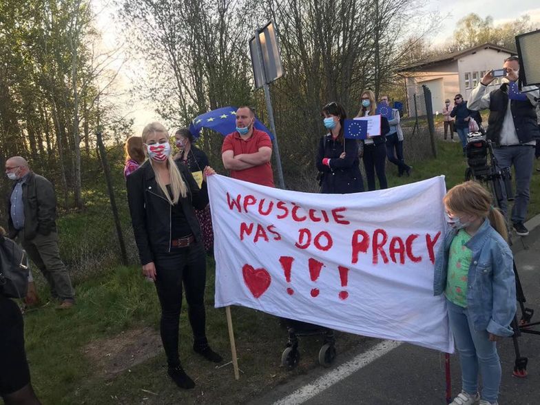 W zeszłym tygodniu setki Polaków protestowały na przejściach granicznych.