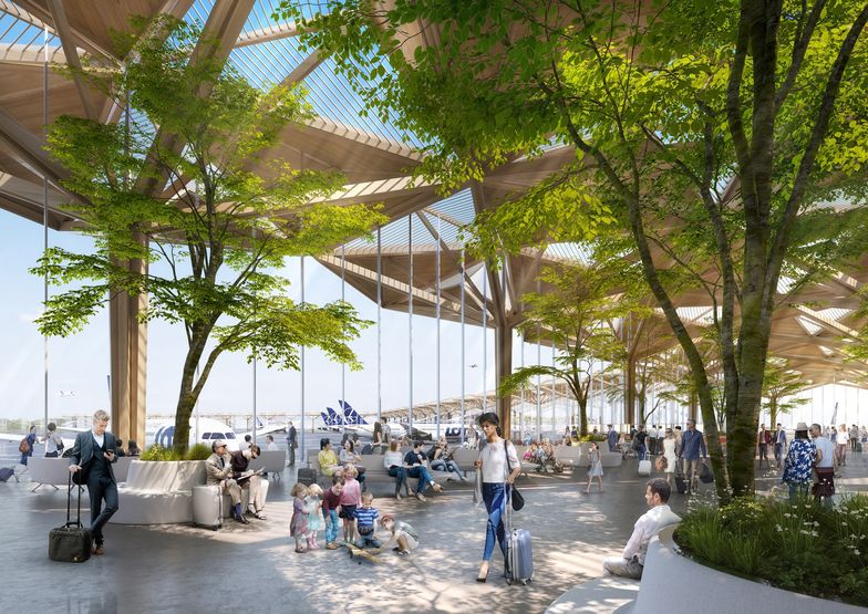 Terminal CPK. Koncepcja Foster + Partners