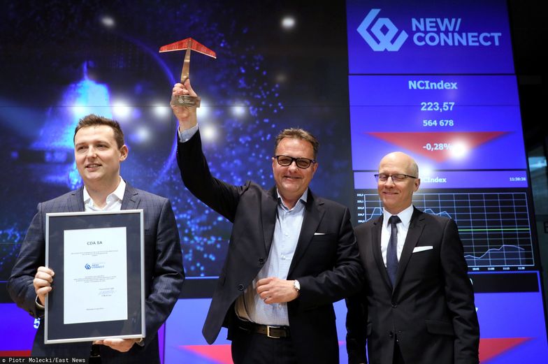 Zarząd CDA niedawno świętował debiut na giełdzie w Warszawie.